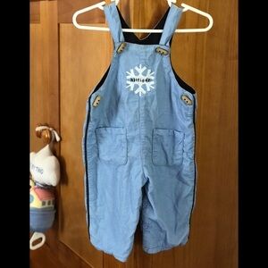 TOMMY HILFiGER Snowflake Cotton Overalls